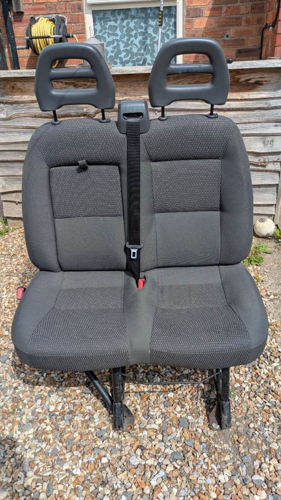 Double passenger seat for Fiat Ducati/Citroen Relay/Peugeot Boxer 