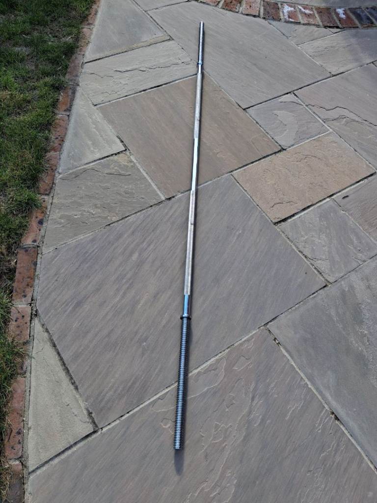 Standard Barbell Weight Bar – Good Condition, £15.00 for Sale