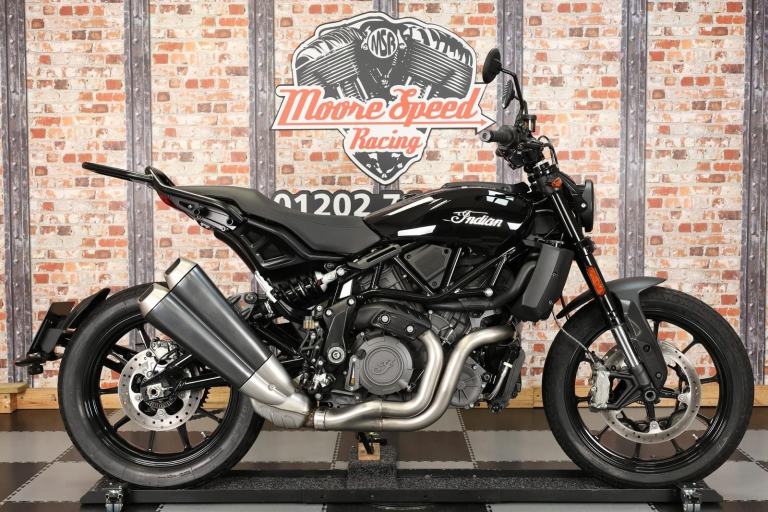 2021 INDIAN FTR 1200 - ONLY 1,328 MILES! - 1 OWNER - REAR RACK - SandS MAPS BU