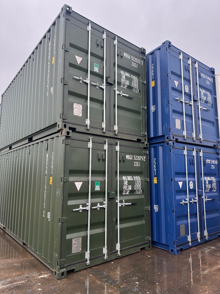 20x8 1 trip shipping containers 