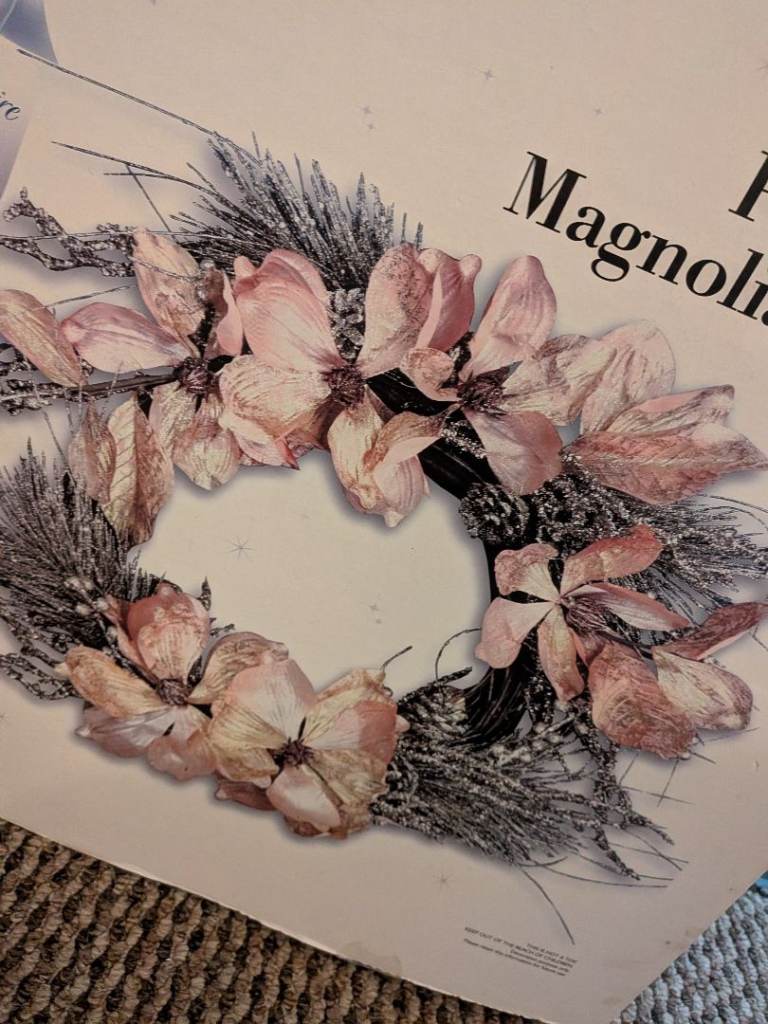 Large Santa and door wreath 