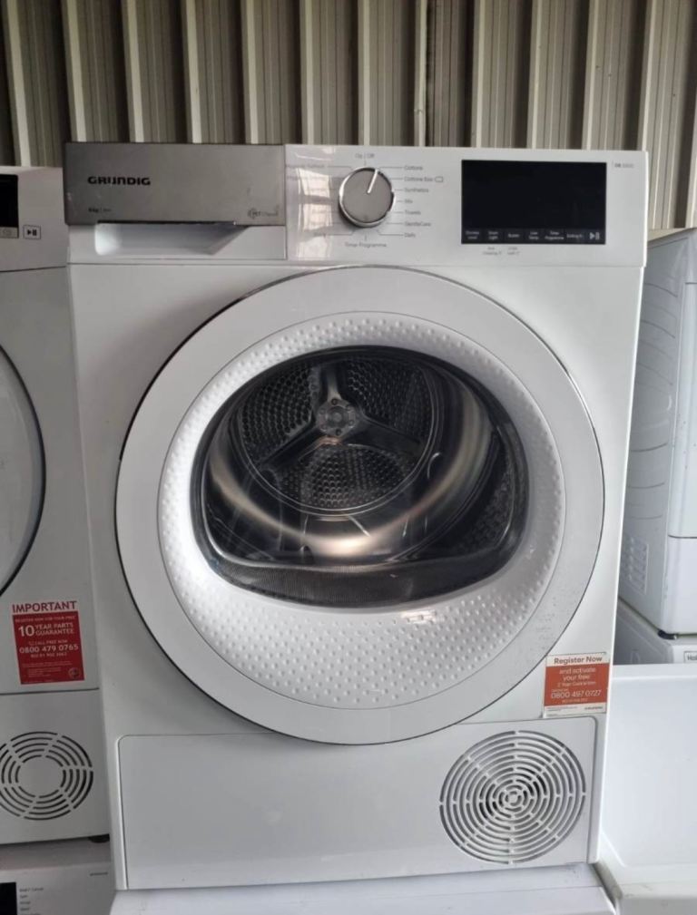 Grinding 9kg heat pump dryer & free delivery warranty