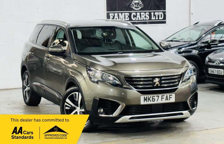 2018 Peugeot 5008 1.6 BlueHDi Allure EAT Euro 6 (s/s) 5dr HATCHBACK Diesel Automatic