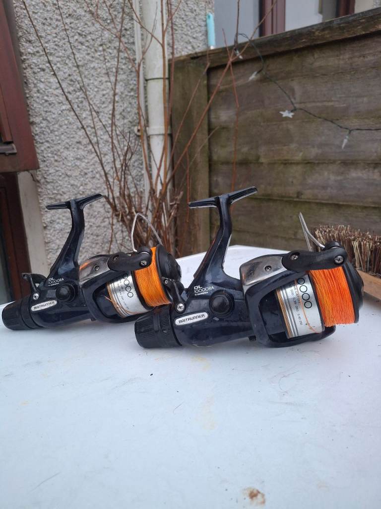 2 shimano bait runners..10000 ra