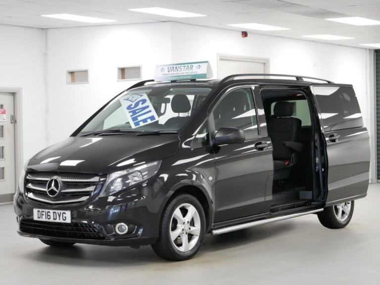 2016 MERCEDES-BENZ VITO 119 2.1 CDI 190 BHP L1 SPORT 7G AUTO 5 SEATER CREWCAB