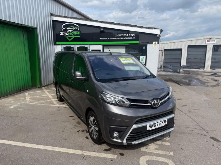 2017 Toyota ProAce 2.0D Comfort Long Panel Van 6dr Diesel Manual LWB Euro 6