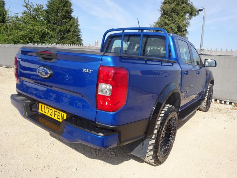 2023 73 REG FORD RANGER XLT ECOBLUE 4X4 DIESEL PICK UP DAMAGED SALVAGE