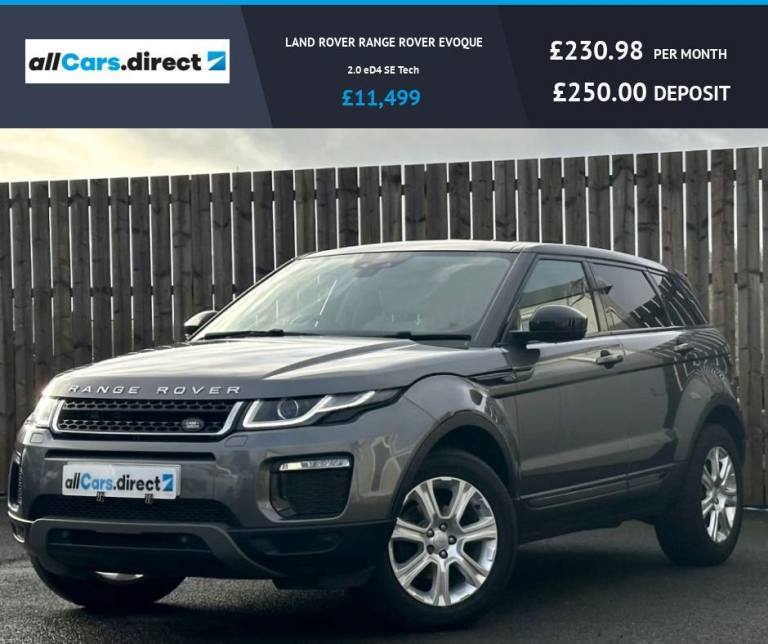 2017 Land Rover Range Rover Evoque 2.0 eD4 SE Tech  ESTATE Diesel Manual