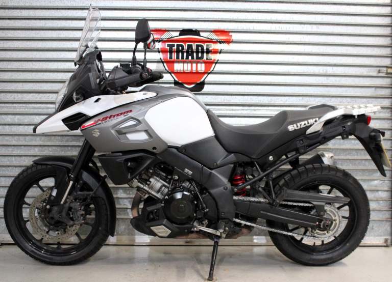 2018 18 SUZUKI DL 1000 AL8 V-STROM ABS TRADE SALE HPI CLEAR NEW MOT 26K WHITE