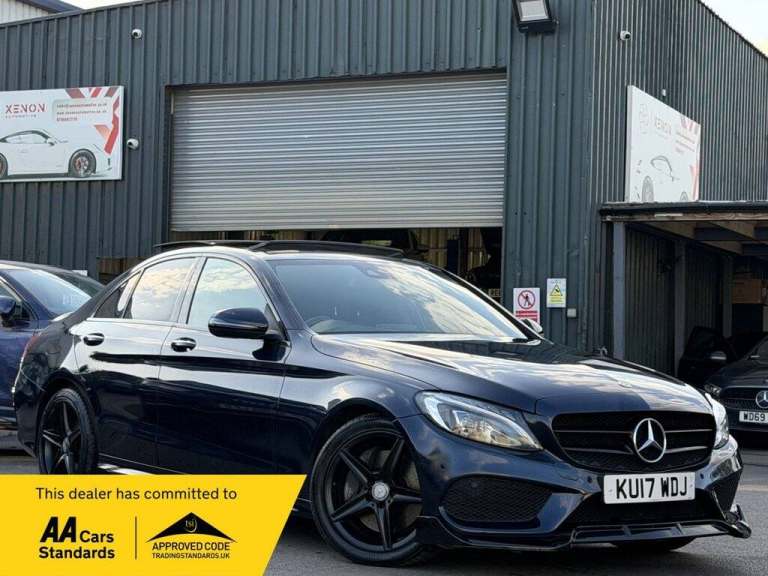 2017 Mercedes-Benz C Class 2.1 C250d AMG Line (Premium Plus) Saloon 4dr Diesel G-Tronic+ Euro 6 (...