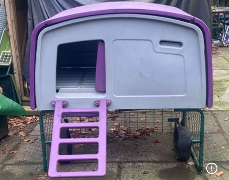 Omlet Eglu cube chicken coop