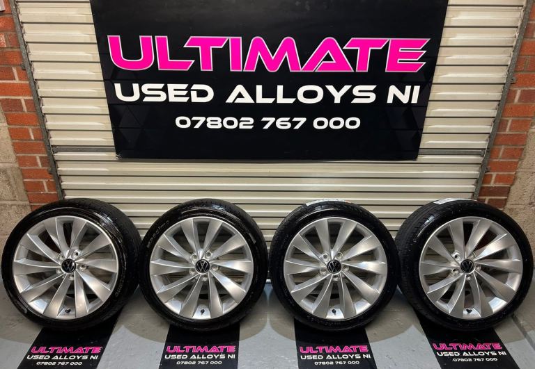 VW Scirocco Alloy’s (Genuine) Fully refurbished 