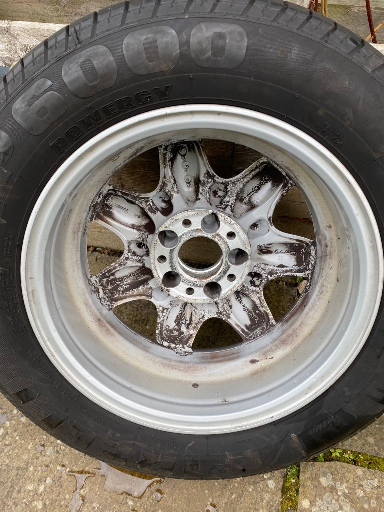 Mercedes C class alloy wheel