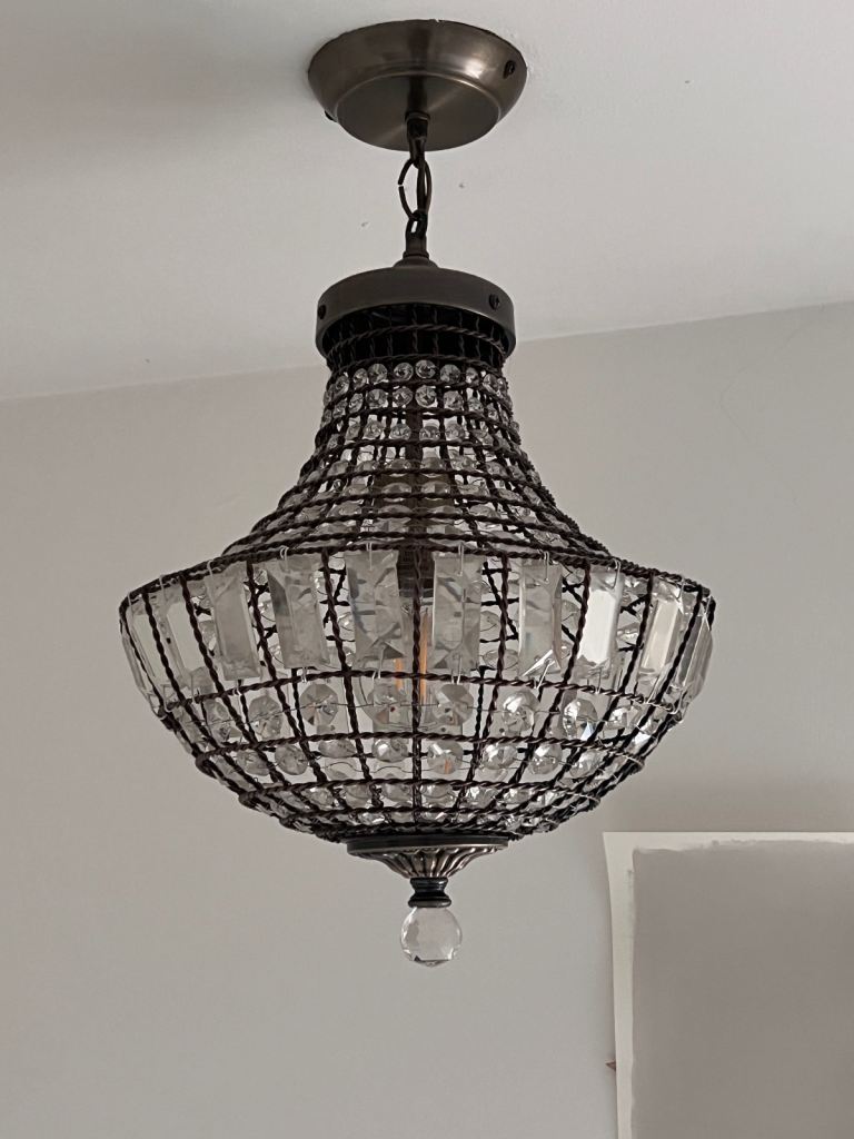 2 x Dunelm Chandeliers