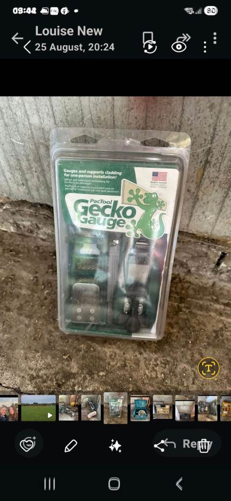 Packo gecko gauge