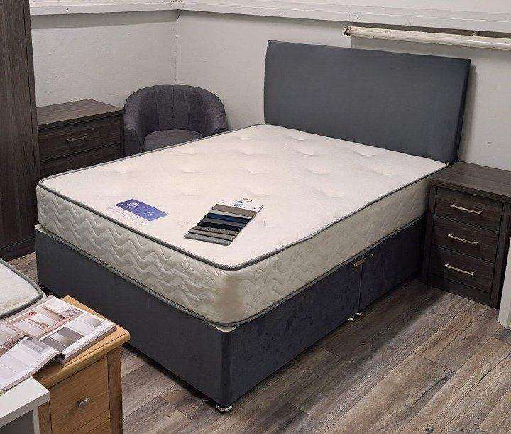 Modern Double &Small Double Divan Bed Base With Mattress Brand New SAME DAY DELIVERY order Now ~🚚🚛