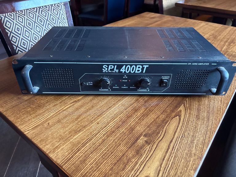SPL 400BT Series Amplifier – Good Condition