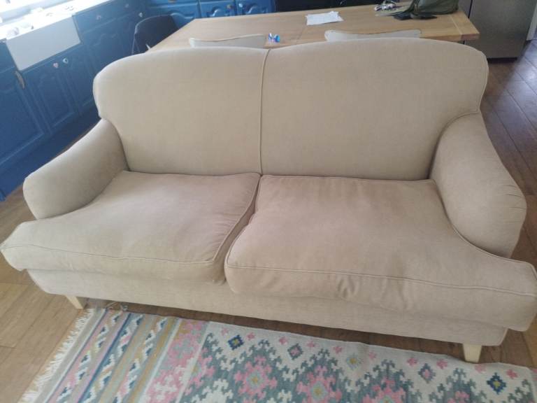 Beige 2 Seater sofa
