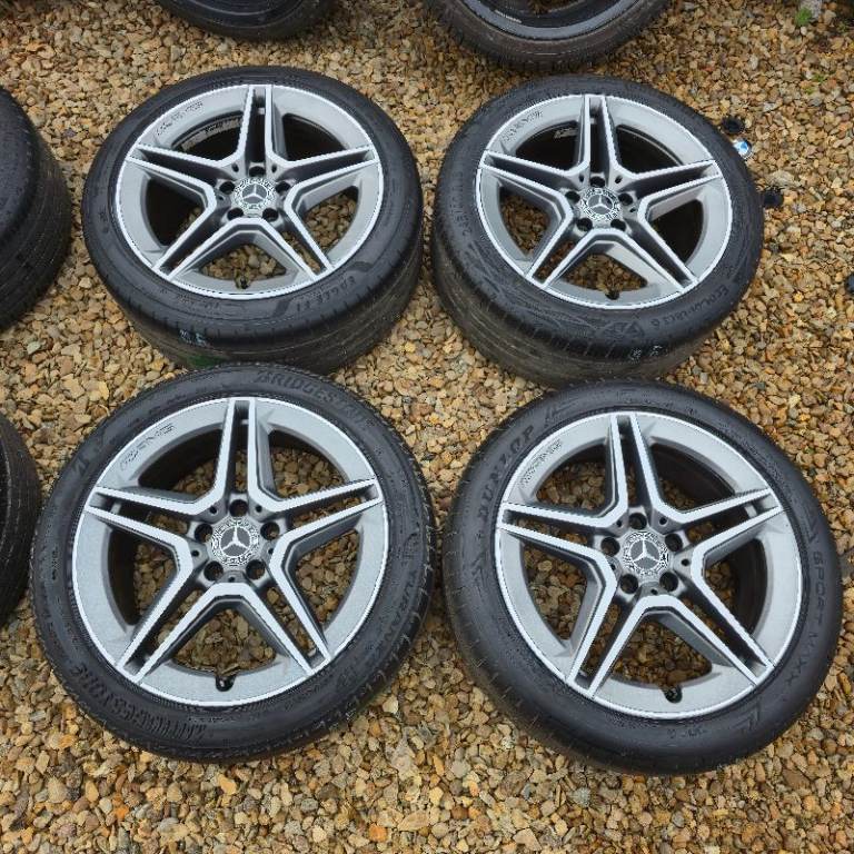 Genuine Mercedes C Class AMG 18" Alloy Wheels W205 W204 E W212