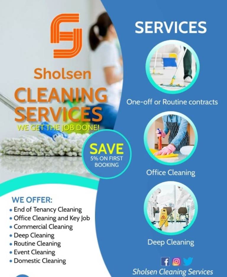 ✨ Sholsen Professional Airbnb, End-of-Tenancy & Serviced Apartment Cleaning ✨