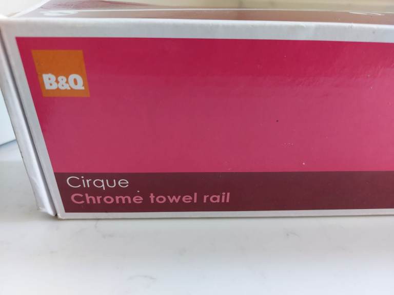 Chrome towel rail NEW 