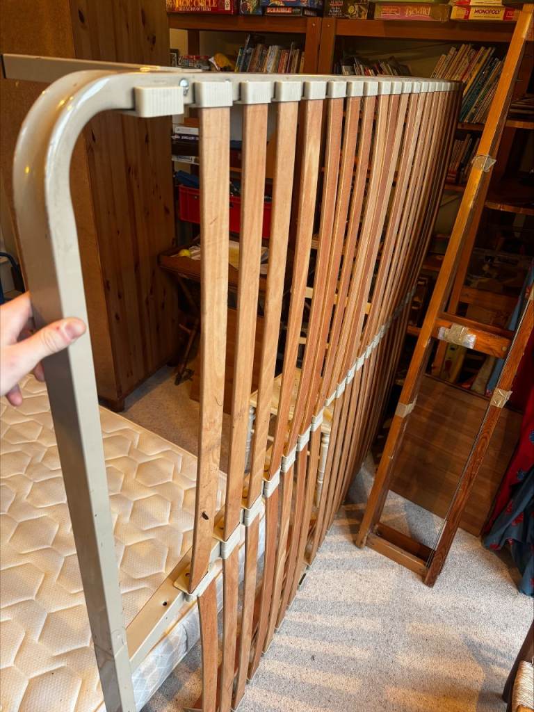 Double Bed Frame, Headboard and Mattress