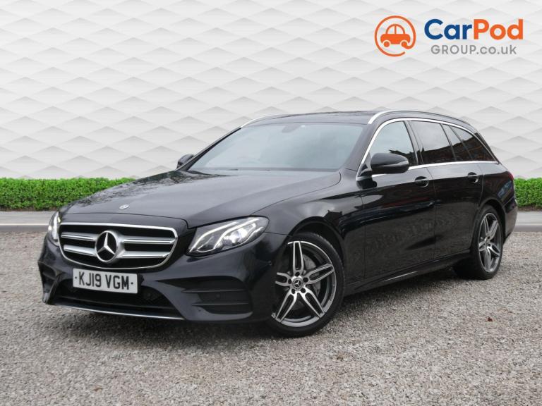 2019 Mercedes-Benz E Class E220d AMG Line 5dr 9G-Tronic *FSH+DIGI DASH+AMBIENT+SATNAV+REV CAMERA*...