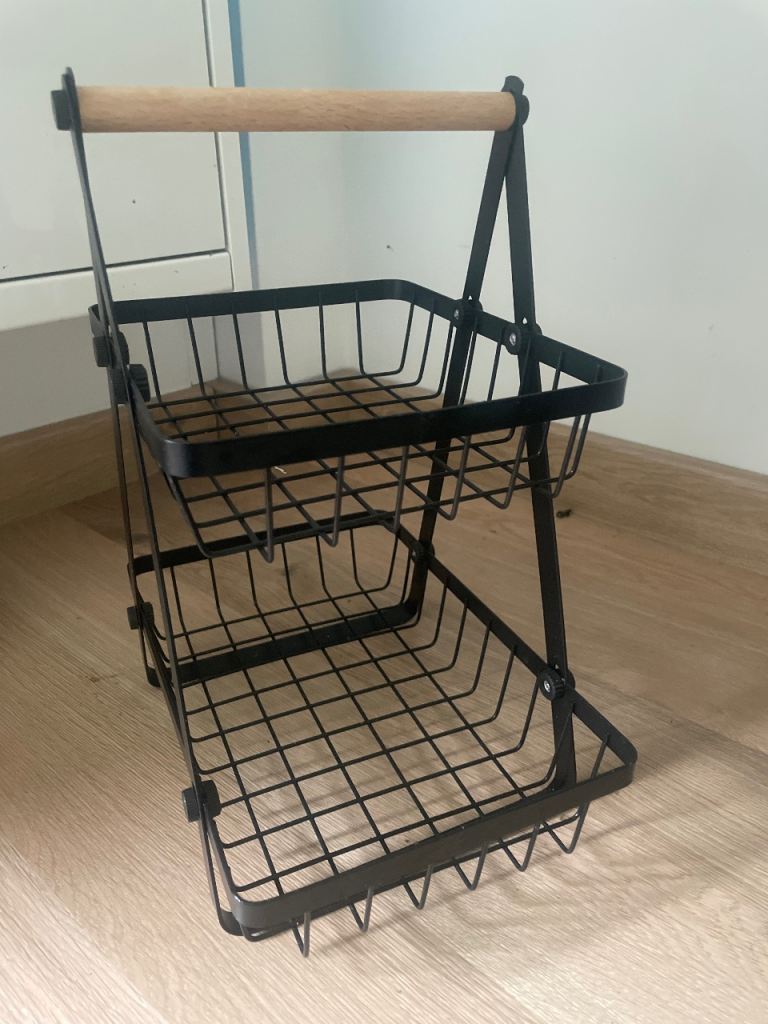 2 Tier vegetable storage rack