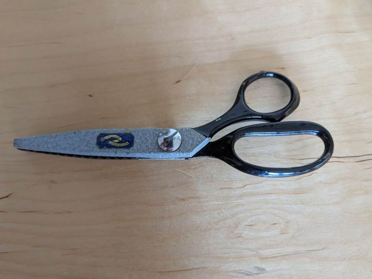 Vintage Pinking Shears Precision Sandkaulen. 