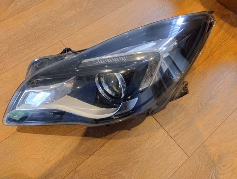 2012 VAUXHALL INSIGNIA PASSENGER LEFT SIDE HEADLIGHT 1LL011165-13.