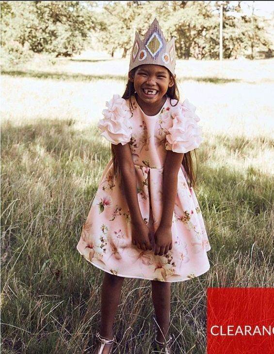 Ted Baker Baker By Ted Baker Girls All Over Print Scuba Dress 7 years