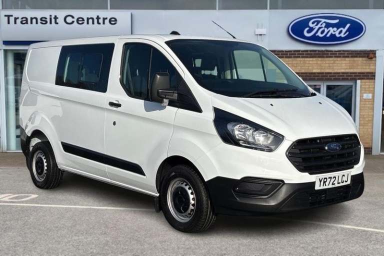 2023 Ford Transit Custom 2.0 EcoBlue 105ps Low Roof D/Cab Leader Van PANEL VAN DIESEL Manual