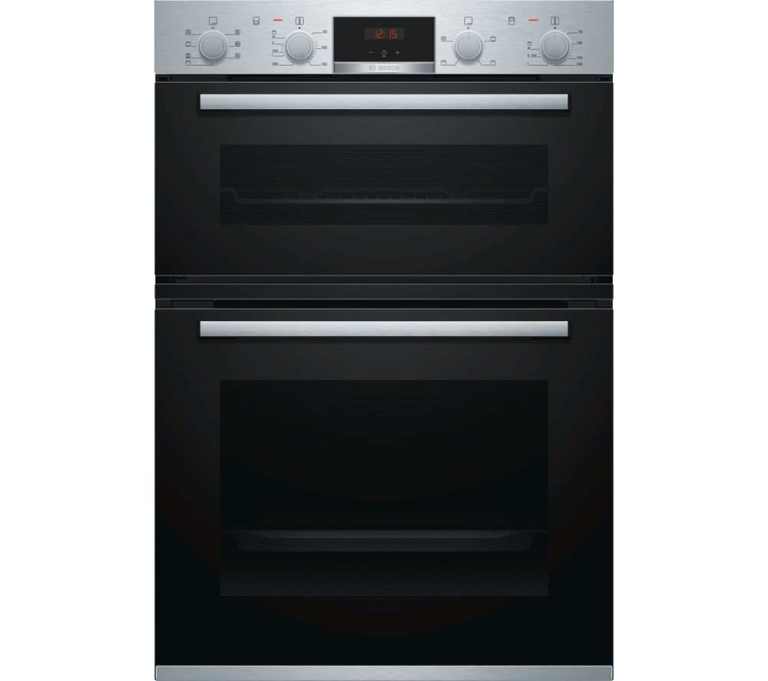 BRAND NEW- Bosch Double Oven - Series 4 MBS533BS0B Built In Electric Double Oven, Stainless Steel