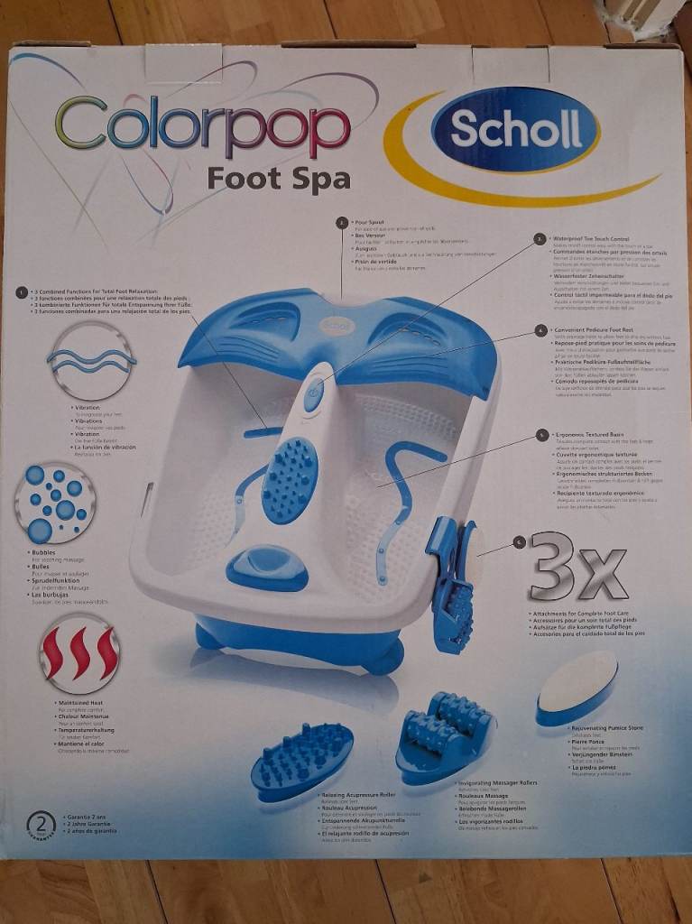 Nearly new  Scholl FootSpa for sale
