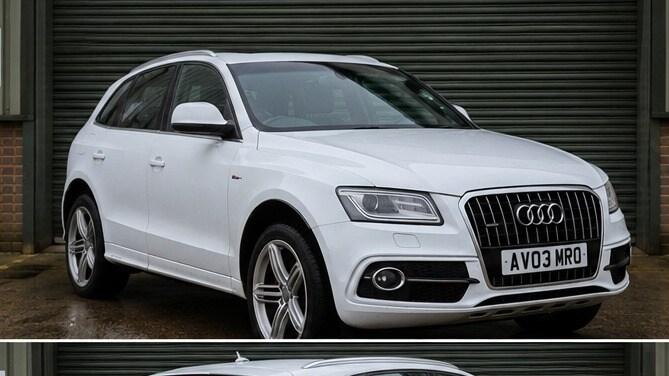 AUDI Q5 2.0 TDI QUATTRO S LINE AUTO PAN ROOF SH LONG MOT PX WELCOME