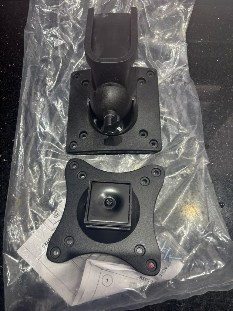 caravan / motorholm tv bracket new x 2 