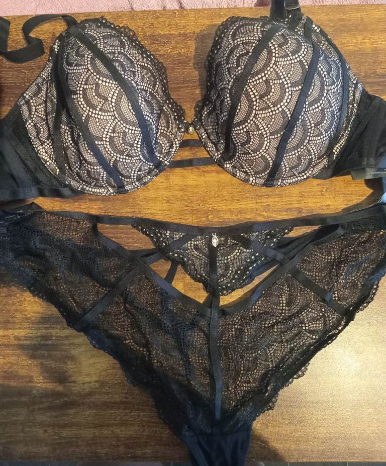 Ann Summers Lingerie Set - Black, New With Tags