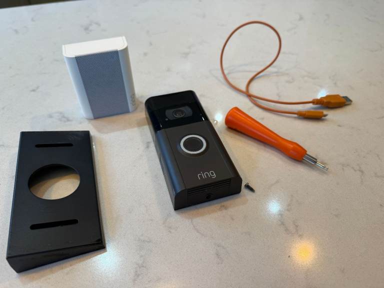 Ring doorbell 3 + Chime. Local collect from Danescourt, Cardiff