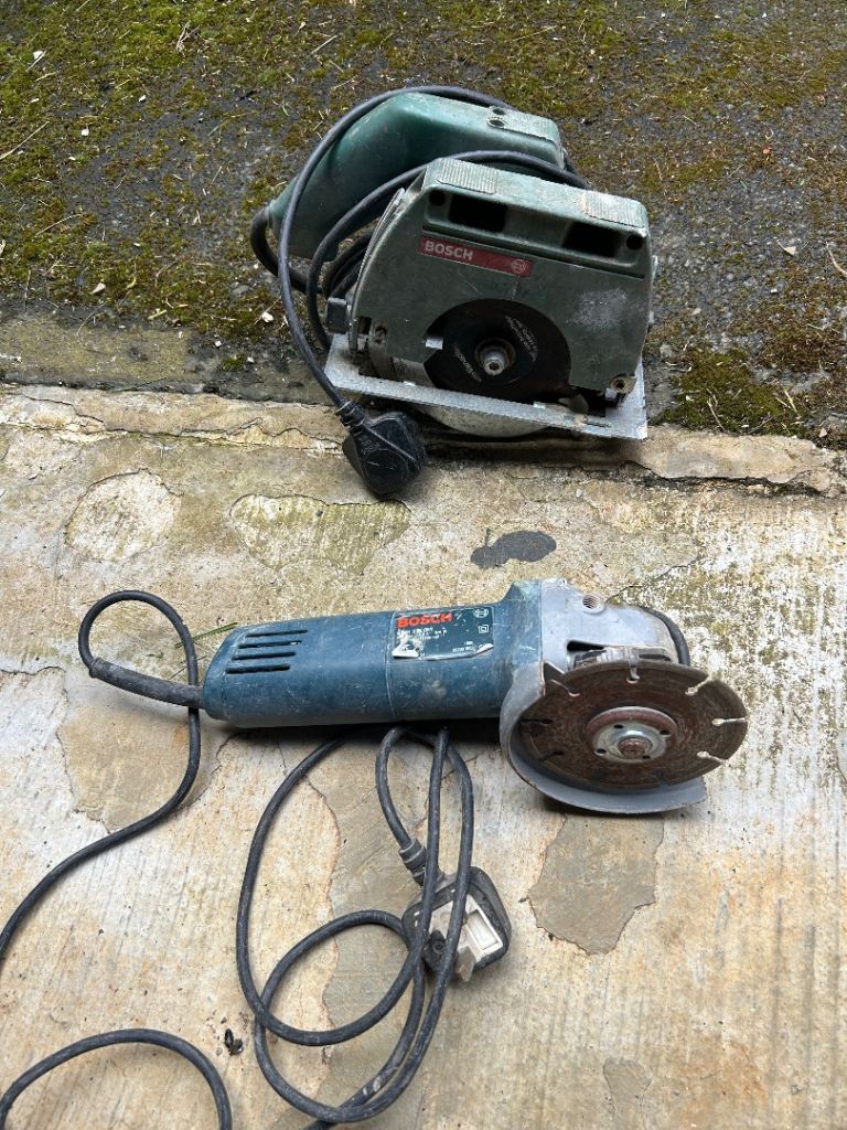 Bosch Power Tool Bundle: Circular Saw and Angle Grinder