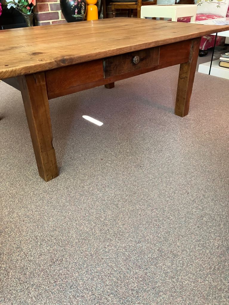 French rustic farmhouse low table