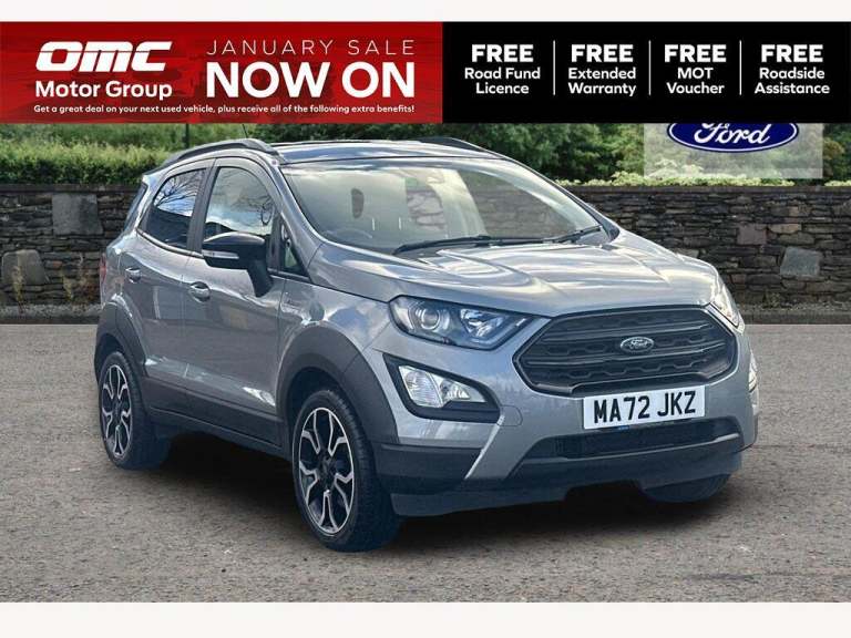 2022 Ford Ecosport 1.0 EcoBoost 125 Active 5dr HATCHBACK Petrol Manual