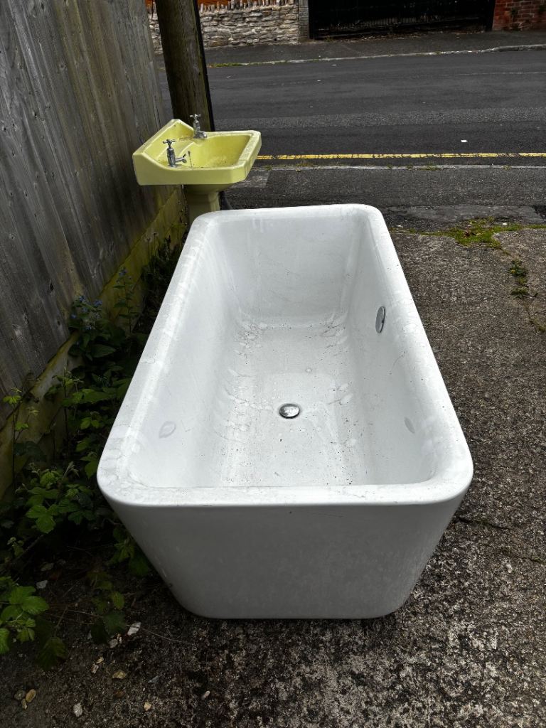 Bath and sink