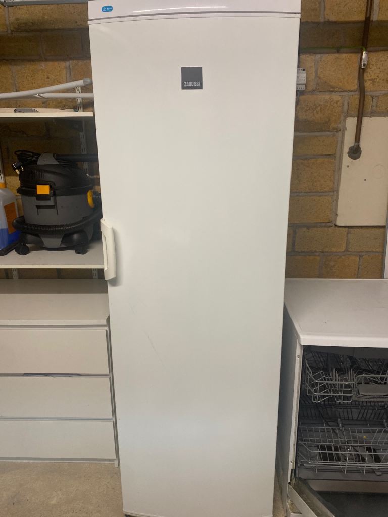 Larder fridge and Bosch dishwasher 