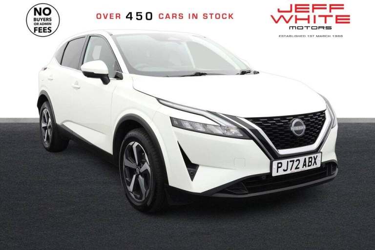 2022 Nissan Qashqai 1.3 DIG-T MHEV N-Connecta 5dr (SAT NAV, PRIVACY GLASS) HATCHBACK PETROL Manual