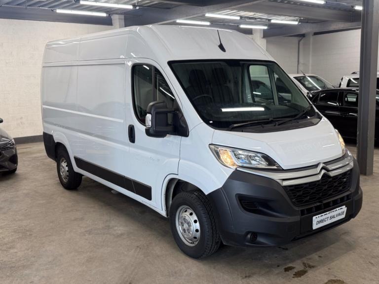 2023 Citroen Relay 73 REG Relay 2.2 BlueHDi L2H2 Pan Van 140 Enterprise Edition No Vat salvage Va...