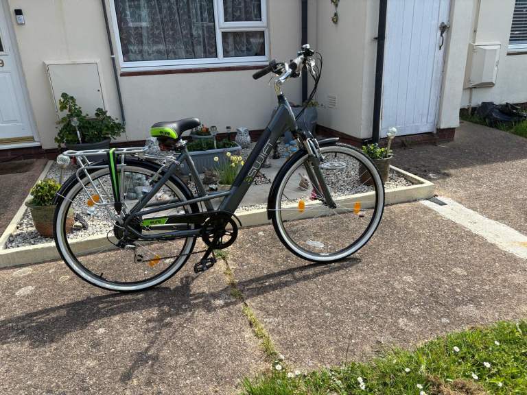 Swift Electric City Bike – Grey, Good Condition