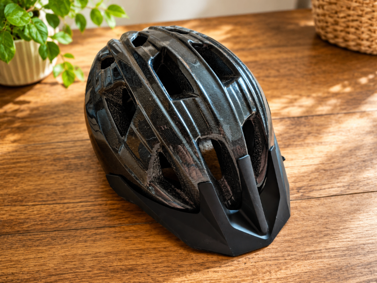 Grey cycle helmet 54 - 58cm Halfords