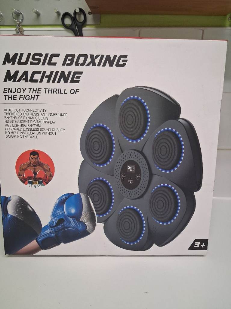 Music Boxing Machine & gloves 