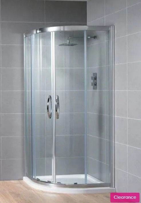 1200 x 800mm Quad Shower Enclosure & Tray