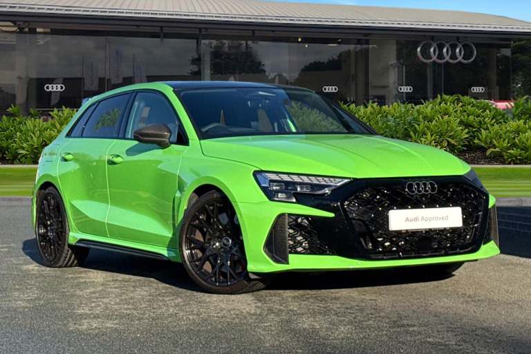 2025 Audi RS3 2.5 TFSI Carbon Black Sportback S Tronic quattro Euro 6 (s/s) 5dr Hatchback PETROL ...